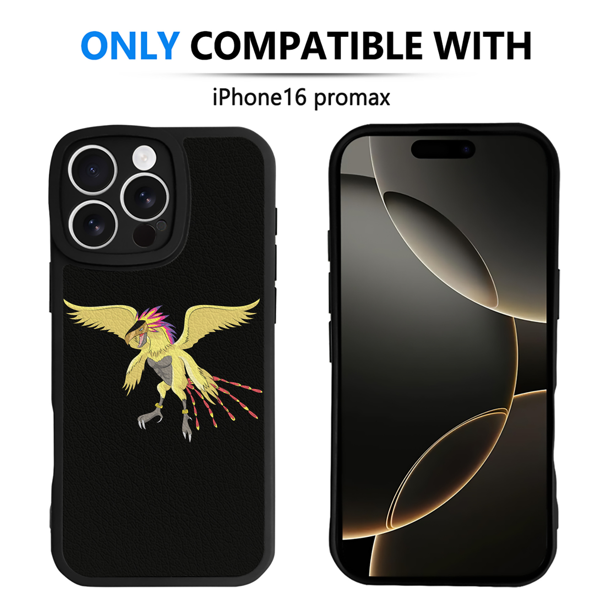 （画像用） Digimon デジタルモンスター/デジモン 【iPhone 16シリーズ対応】シリコンスマホケース（レザー調） 材質：シリコン